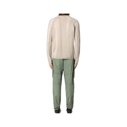 Crewneck Jumper With Thumb Holes At Cuffs
