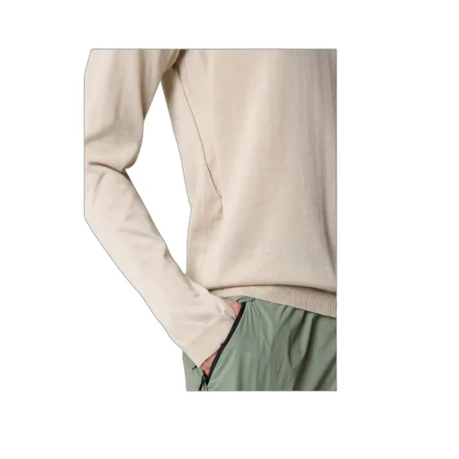 Crewneck Jumper With Thumb Holes At Cuffs