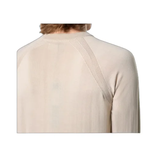 Crewneck Jumper With Thumb Holes At Cuffs