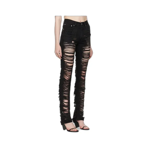 Mm6 Maison Margiela Distressed Denim Jeans