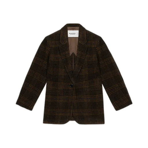 Isabel Marant ÉToile Double-Breasted Checked Blazer