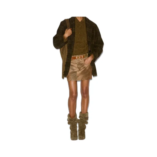 Isabel Marant ÉToile Double-Breasted Checked Blazer