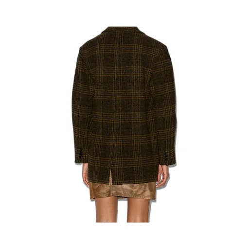 Isabel Marant ÉToile Double-Breasted Checked Blazer