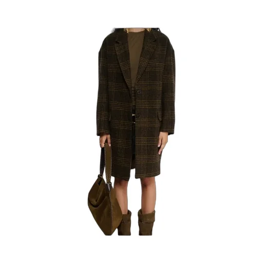 Isabel Marant Toile Limiza Checkered Coat