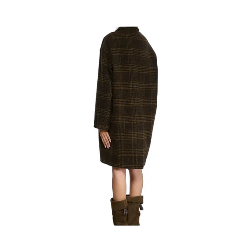 Isabel Marant Toile Limiza Checkered Coat