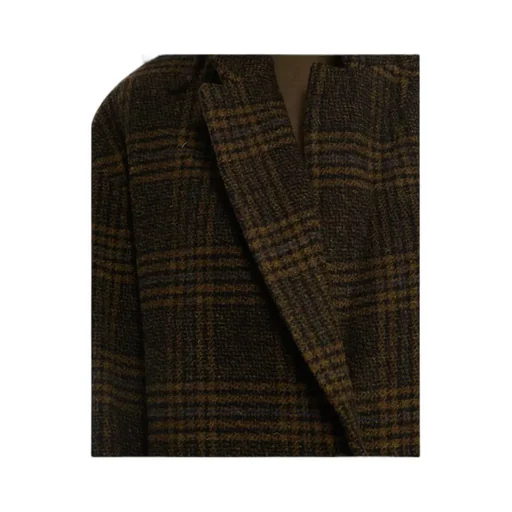 Isabel Marant Toile Limiza Checkered Coat