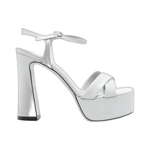 Chunky High Heel Sandals