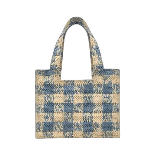 Loewe Font Medium Checked Tote Bag