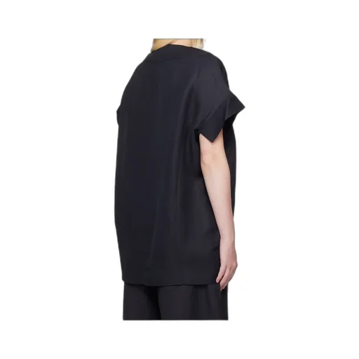 Studio Nicholson V-Neck Short-Sleeved Top