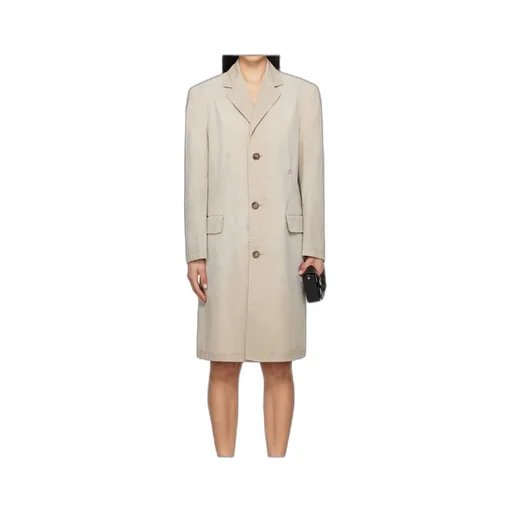 Cotton Gabardine Trench Coat