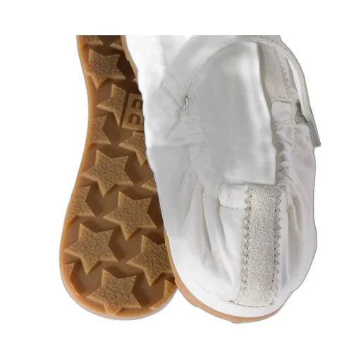 Plume Technical Fabric And Suede Ballerinas