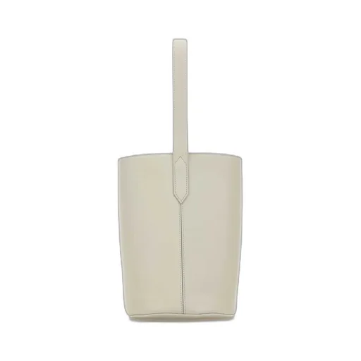 Nano Quiver Buckle-Fastening Leather Bucket Bag