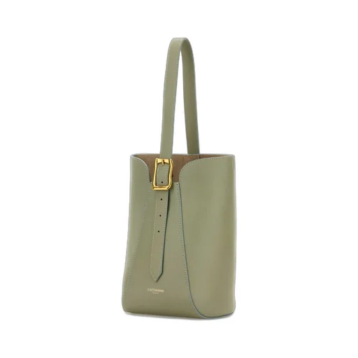 Nano Quiver Buckle Leather Bucket Bag