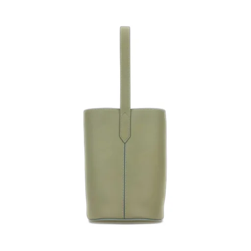 Nano Quiver Buckle Leather Bucket Bag