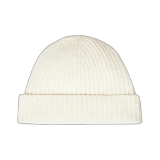 Ribbed Cashmere Beanie