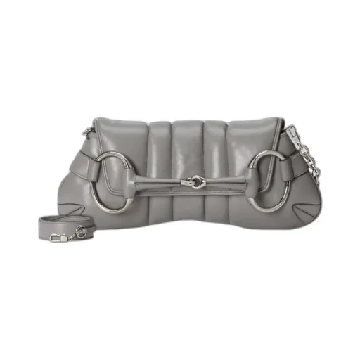 Medium Horsebit Chain Quilted Bag