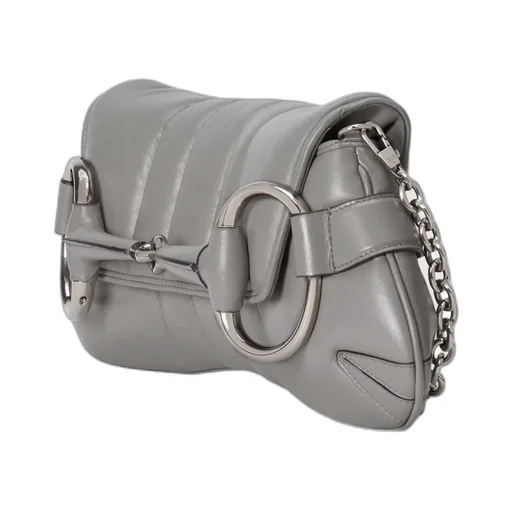Medium Horsebit Chain Quilted Bag