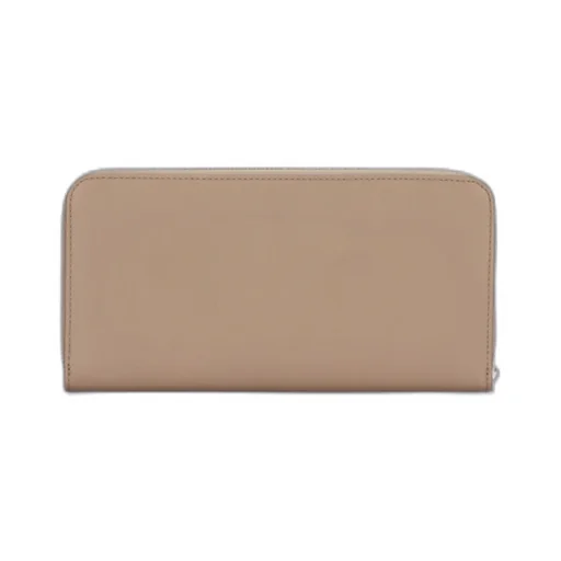 Zip-Around Leather Wallet