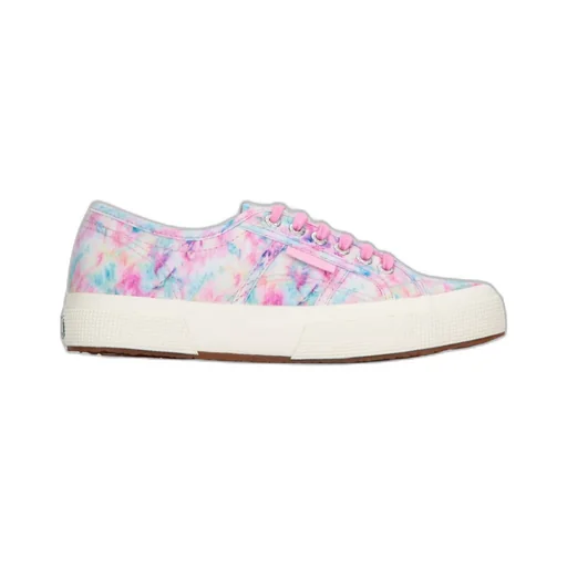 Tie-Dye Logo-Tag Sneakers