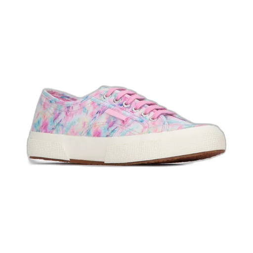 Tie-Dye Logo-Tag Sneakers