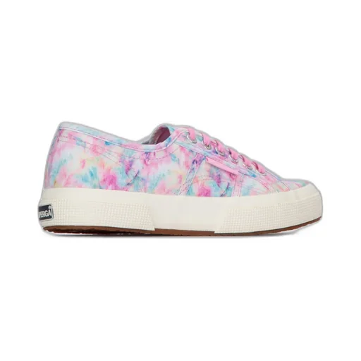 Tie-Dye Logo-Tag Sneakers