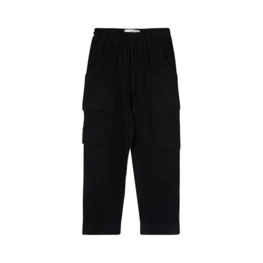 Elastic Waistband Casual Pants
