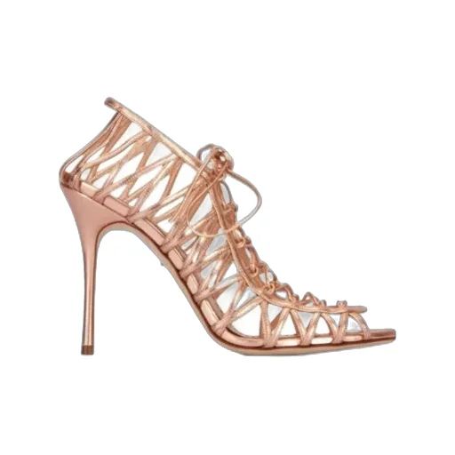 Manolo Blahnik Hamza Strappy Open Toe Sandals
