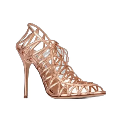 Manolo Blahnik Hamza Strappy Open Toe Sandals
