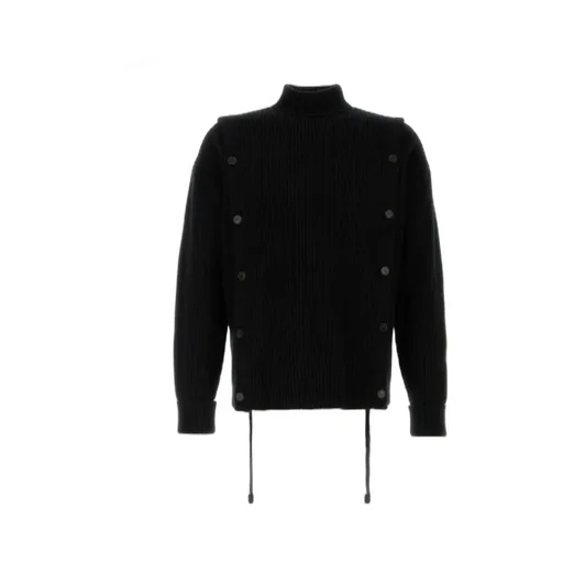 Long-Sleeved Blended Sweater