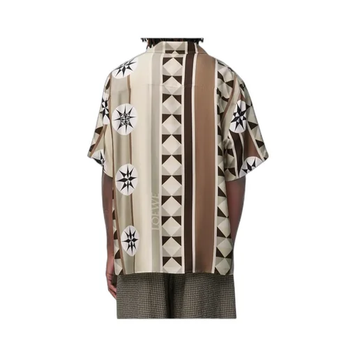 Short Sleeve Shirt In Silk