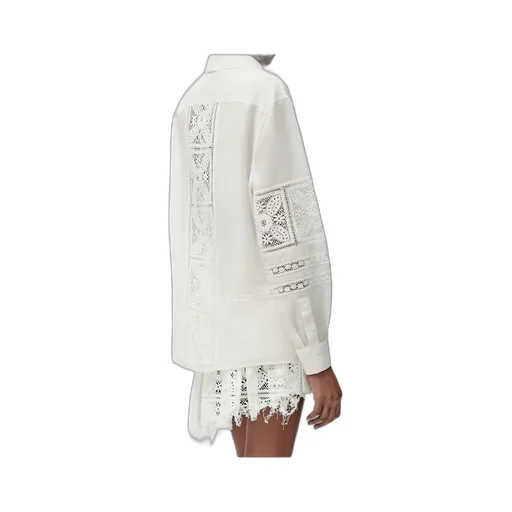 Shirt In Cotton And Silk
