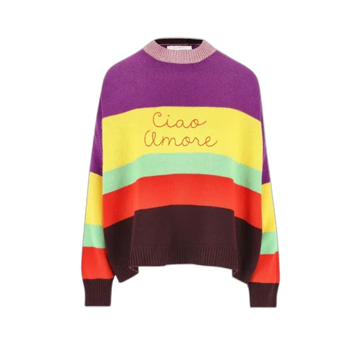 Long-Striped Sweater