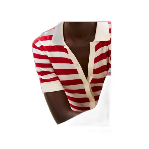Slim Short Sleeve Midi Polo Dress