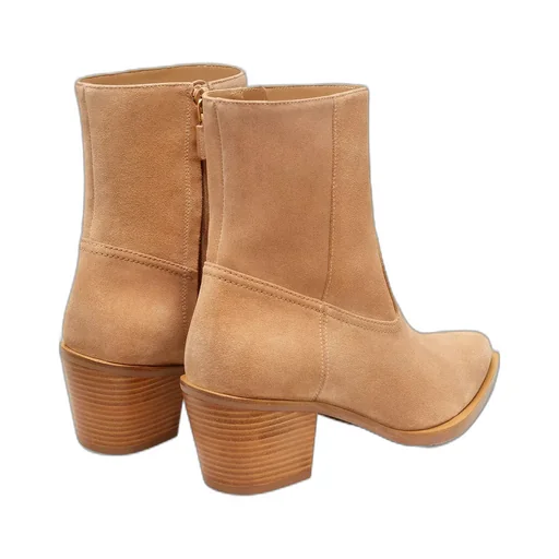 Pointed Short Boots