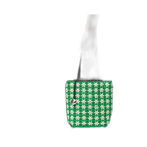 Mini Tote In Beads And Lambskin