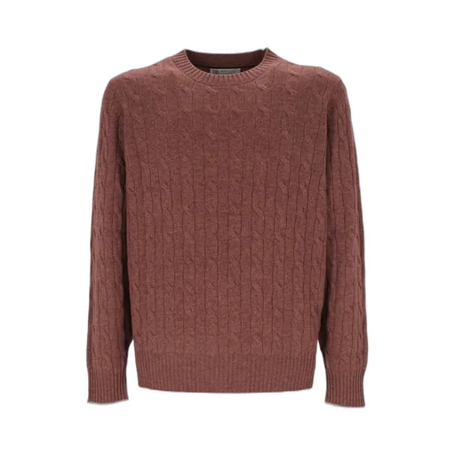 Brunello Cucinelli Cable-Knit Crewneck Jumper