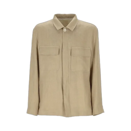 Lardini Esansel Long Sleeved Shirt Jacket