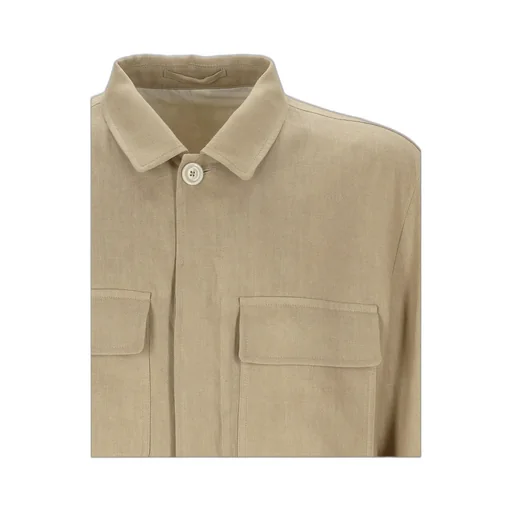Lardini Esansel Long Sleeved Shirt Jacket