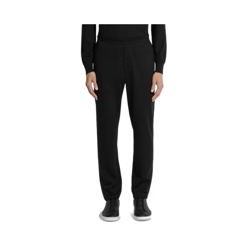 Wool Track Trousers