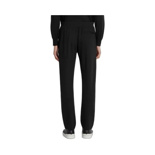 Wool Track Trousers