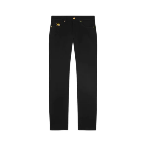 Versace Low-Rise Straight-Leg Jeans