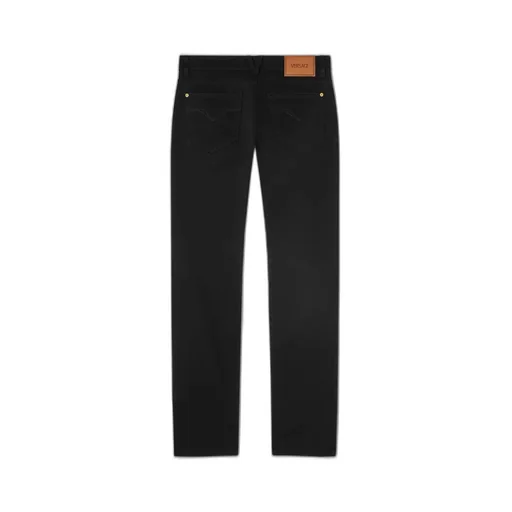 Versace Low-Rise Straight-Leg Jeans
