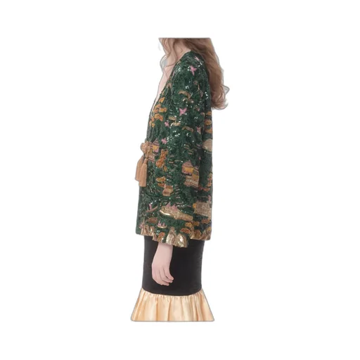 Embroidered Blazer