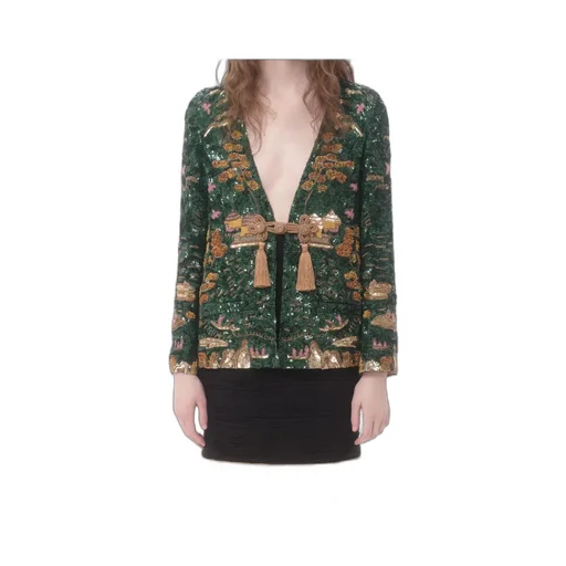 Embroidered Blazer