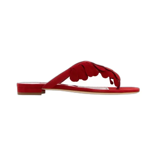 Manolo Blahnik Tamako Thong Slides