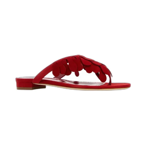 Manolo Blahnik Tamako Thong Slides
