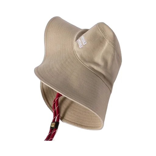 Miu Miu Logo-Embroidered Bucket Hat