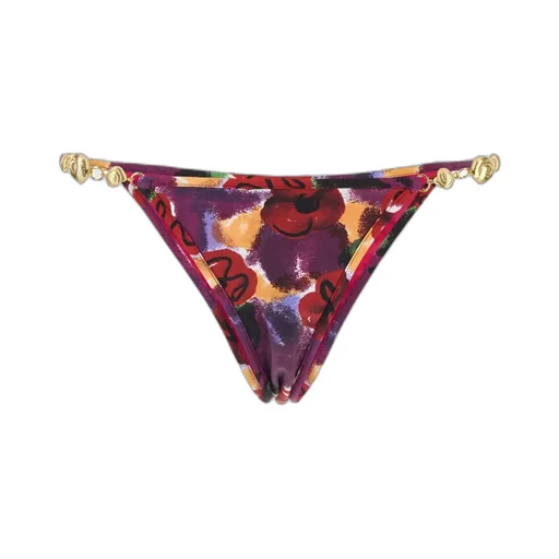 Printed Bikini Bottoms