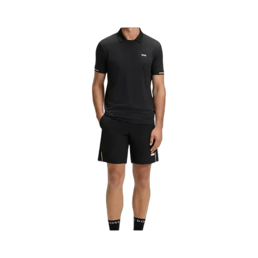 Boss Hugo Boss Modern Placket Stretch Mesh Polo Shirt