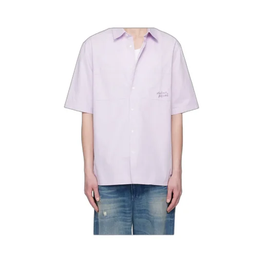 Maison Kitsun Relaxed Short Sleeve Shirt